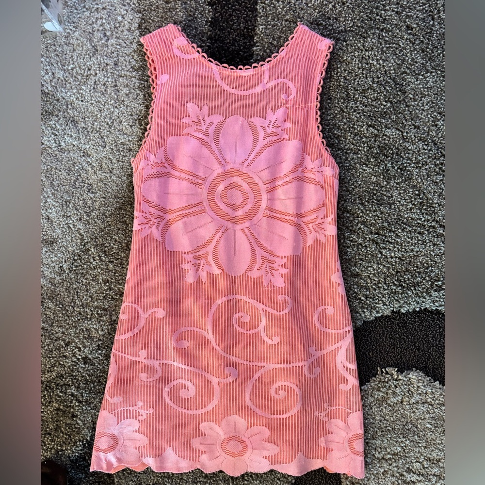 Free People Pink Floral Mini Dress